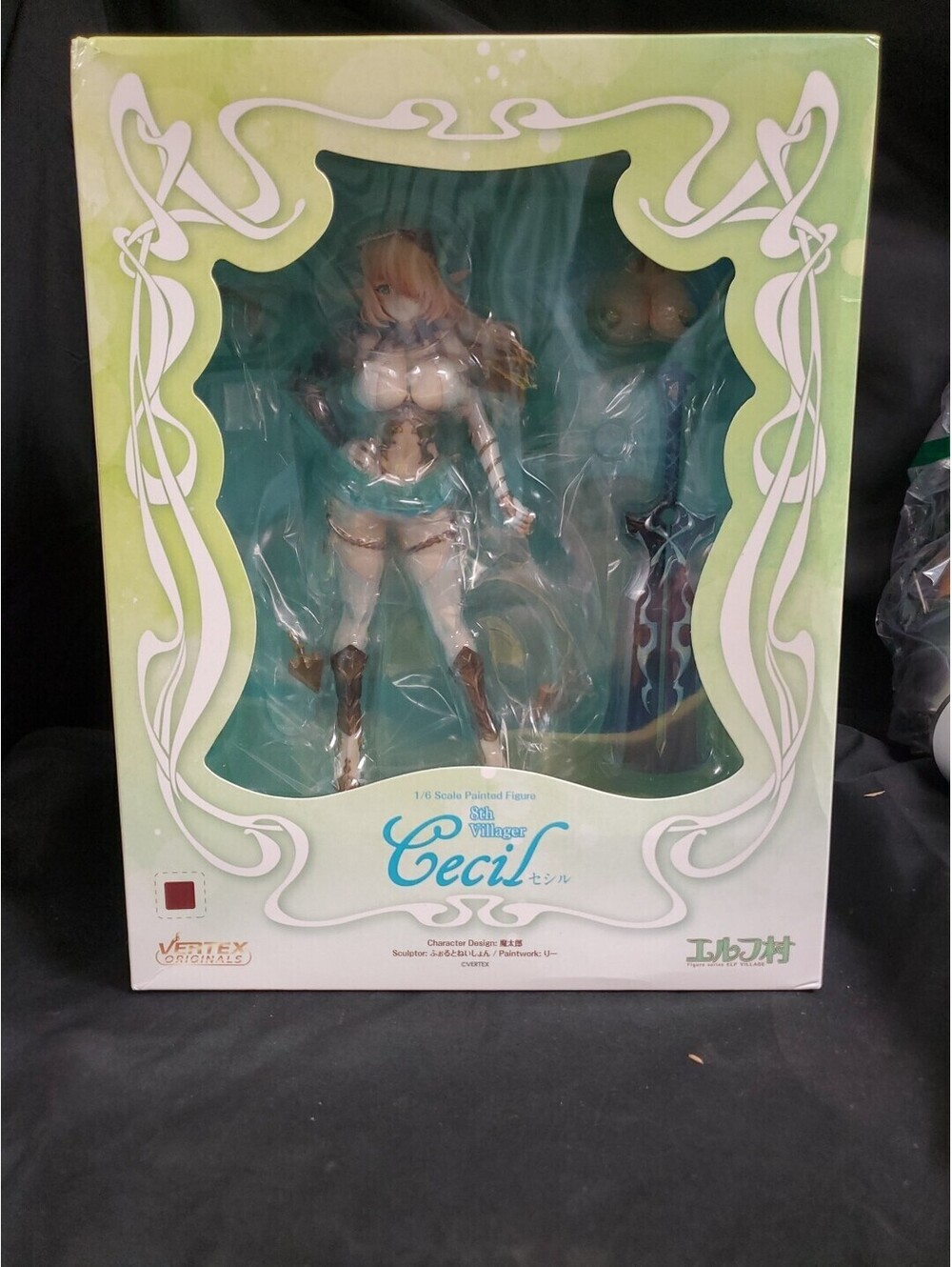 Vertex Elf Village 8th Villager Cecil 1/6 Figure NEW Sealed